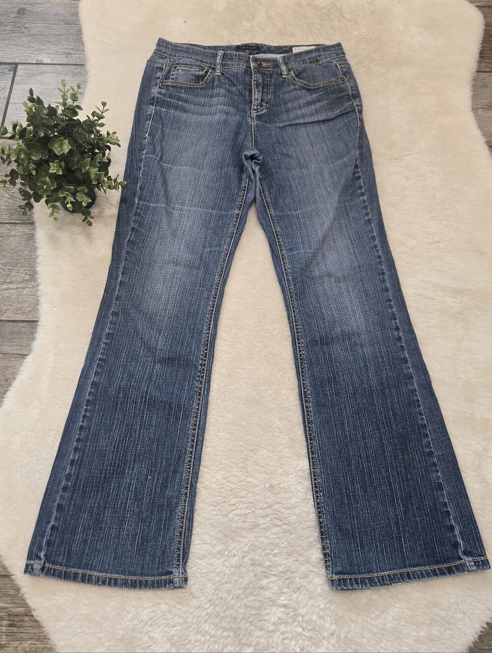 Tommy Hilfiger Vintage Y2K American Hope Classic Rise Bootcut Jeans, 10 - Picture 1 of 6